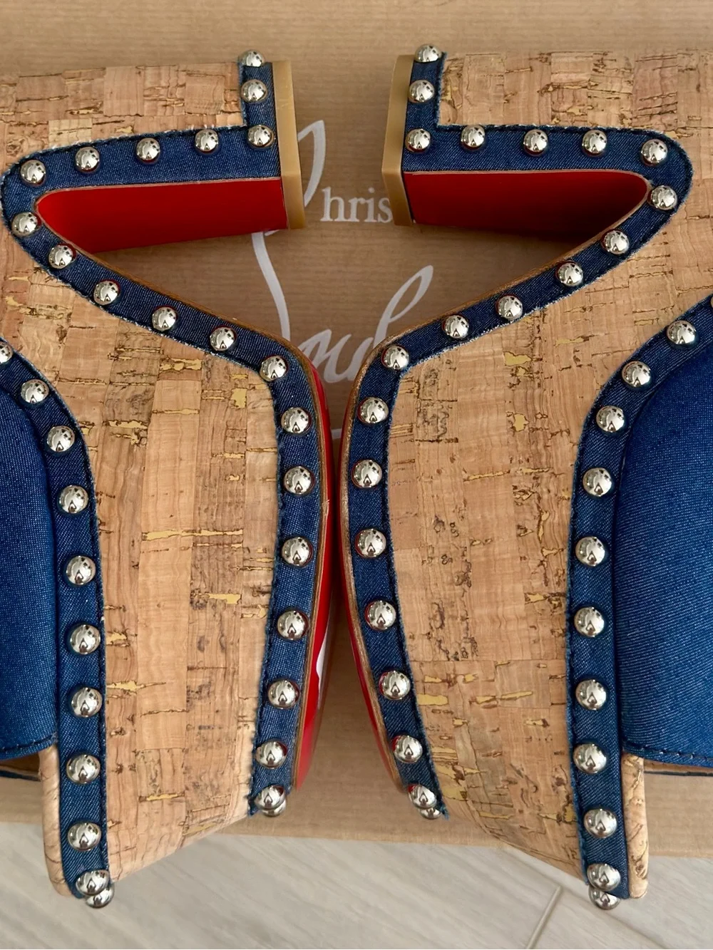 Christian Louboutin Super Joan Sling 160 - Picture 3 of 15
